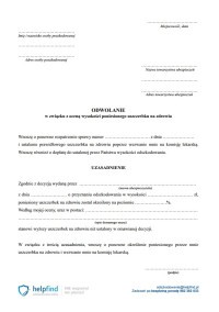 Wybierz format dokumentu