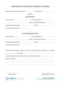 Wybierz format dokumentu